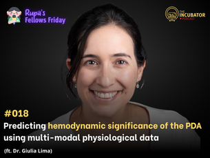 #018 - Predicting hemodynamic significance of the PDA using multi-modal physiological data
