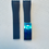 Thumbnail: 20mm BLUE Vulcanized Rubber Strap for Rolex watches with deployment buckles
