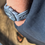 Thumbnail: 20mm GRAY Vulcanized Caoutchouc Racing LONG Omega "Mission to the Moon" SWATCH