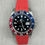 Thumbnail: 20mm RED Vulcanized Rolex Rubber Strap - Submariner, GMT, Explorer II