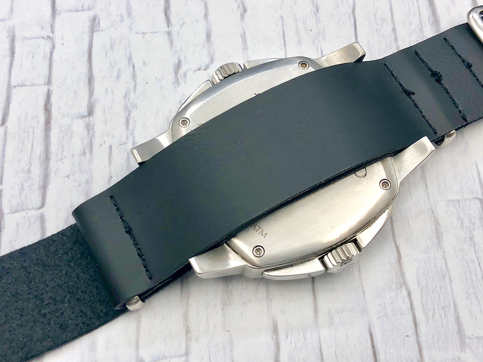 Thumbnail: Black Leather Nato