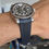 Thumbnail: 20mm BLACK Rolex Vulcanized Rubber strap with deployment 
