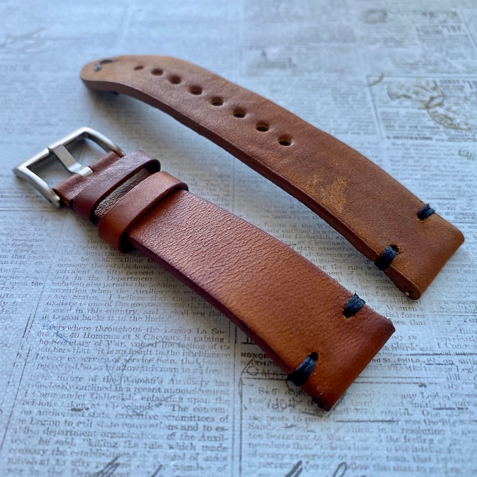 Thumbnail: “Scortched” BROWN Cumberland Canyon leather BLACK