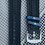 Thumbnail: Waterproof BLUE Nubuck Top Graim leather strap Rubber base