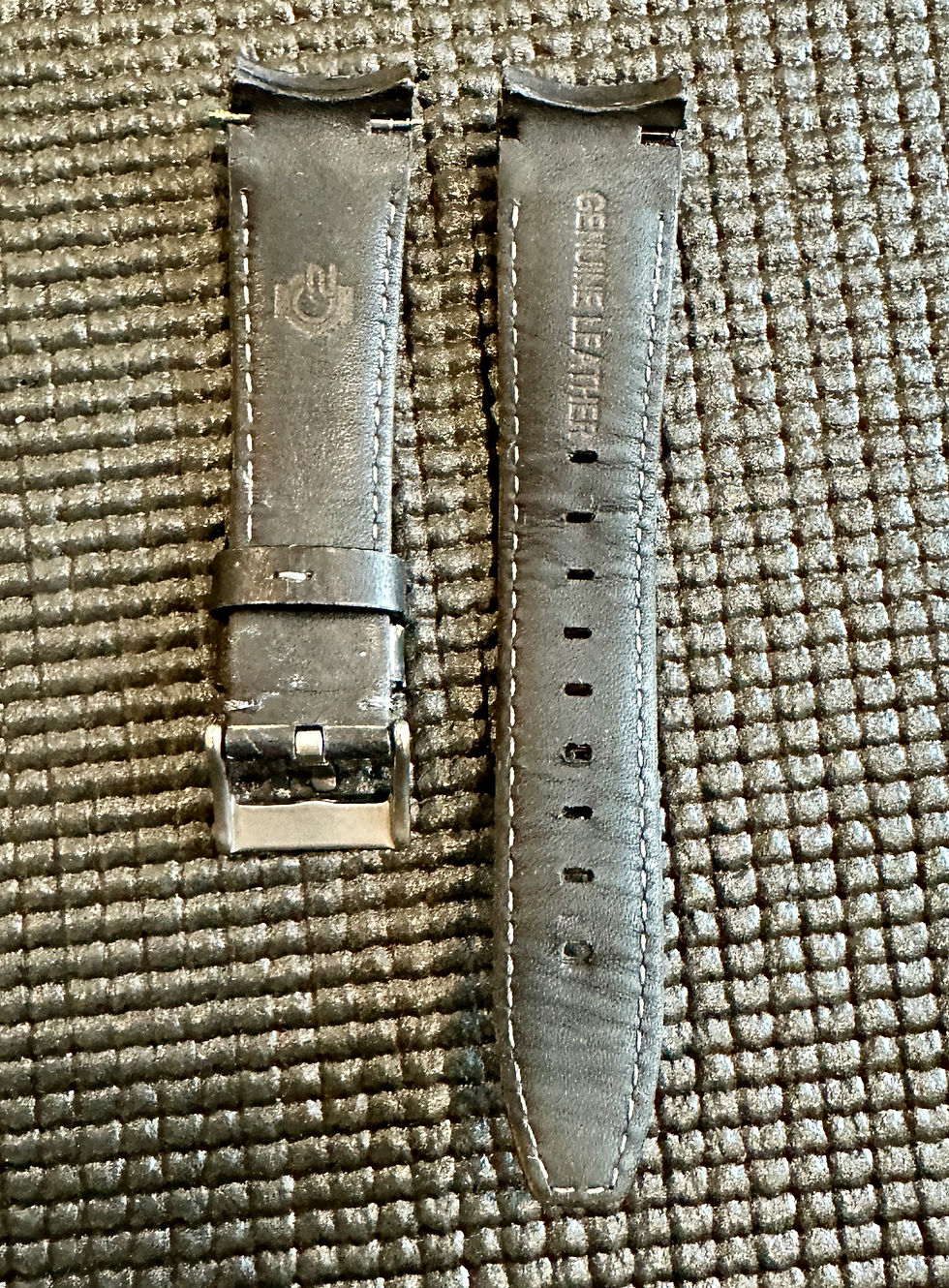 Thumbnail: 21mm BLACK Leather curved Strap 41mm Rolex Submariner 42mm Explorer II BROWN