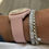 Thumbnail: 20mm PINK sailcloth rubber Swatch Moonswatch Mission to Venus OMEGA