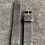 Thumbnail: Dark GRAY Vintage Leather strap GREEN stitching