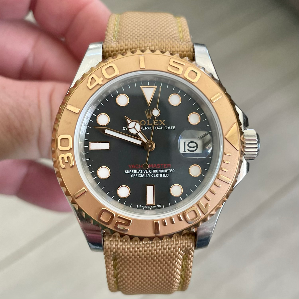 Thumbnail: TAN sailcloth strap TAN stitch