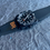 Thumbnail: Black Rubber Strap/Band Fits Br01 &Br03 Models ORANGE lettering
