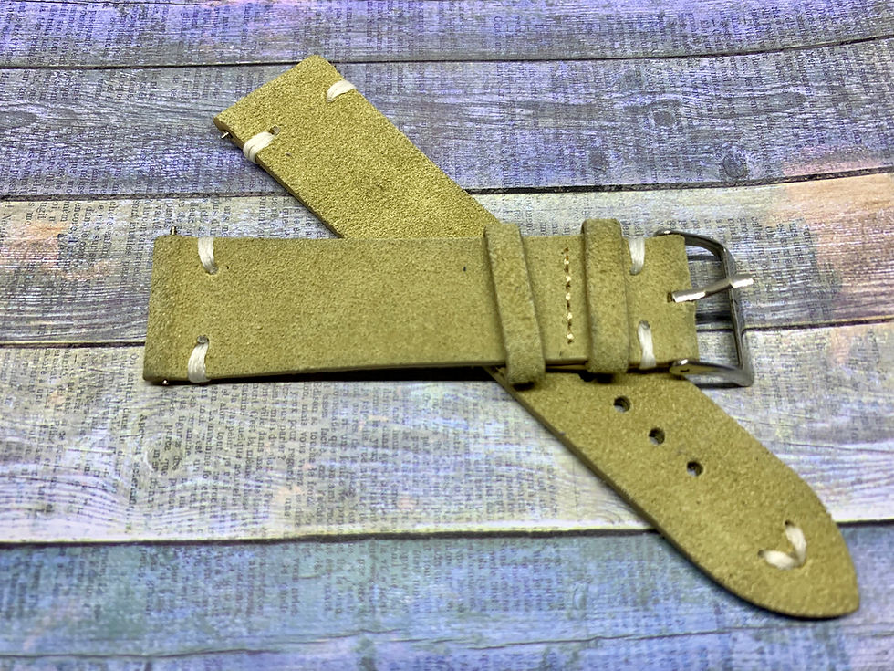 Thumbnail: Vintage Suede Leather - Set of 4