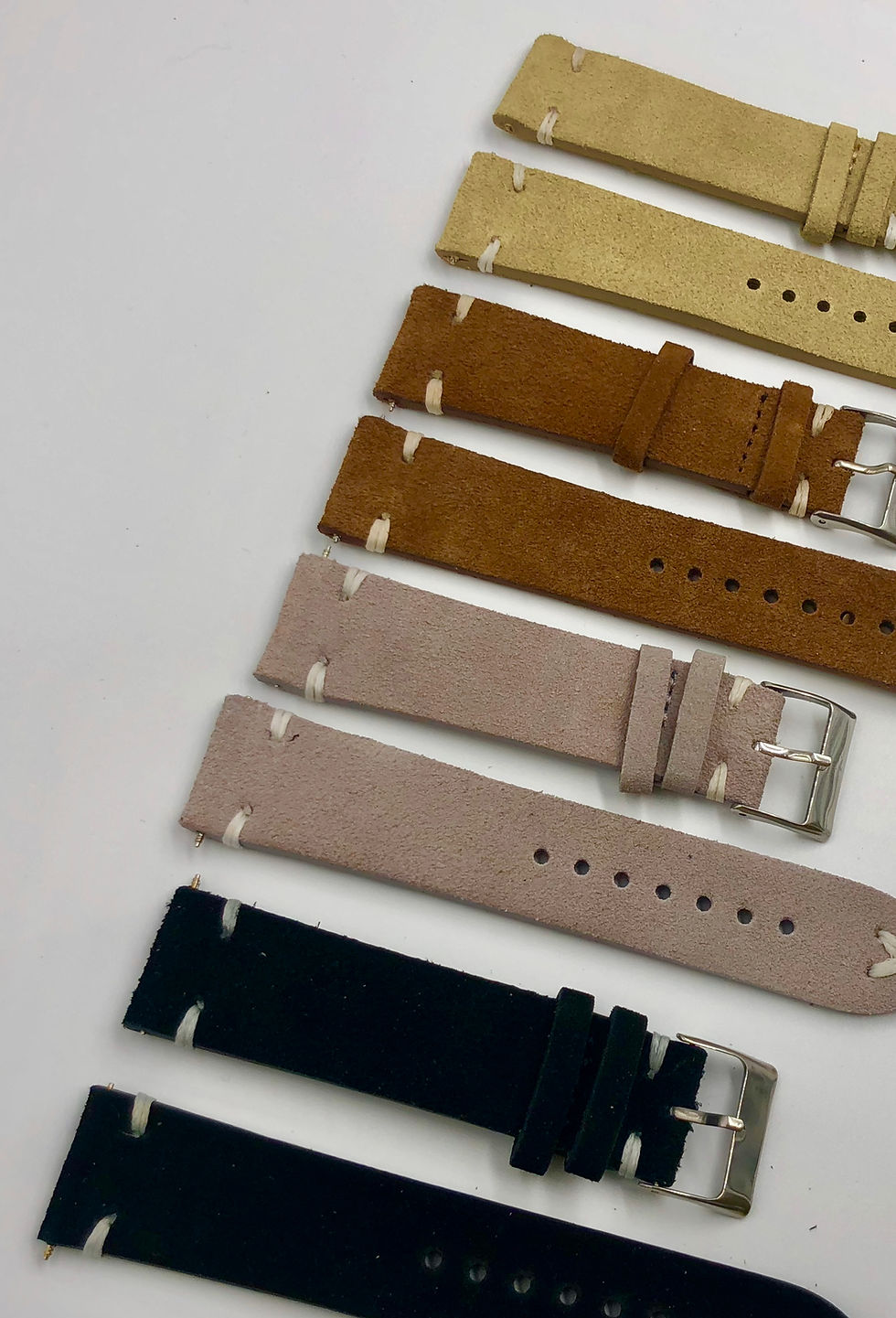 Thumbnail: Vintage Suede Leather - Set of 4