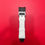 Thumbnail: 22mm WHITE/BLACK Vulcanized Caoutchouc rubber Strap Seiko
