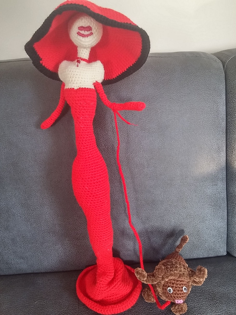 תמונה ממוזערת: בל הגבירה הפריזאית ובראוניז הכלבלב