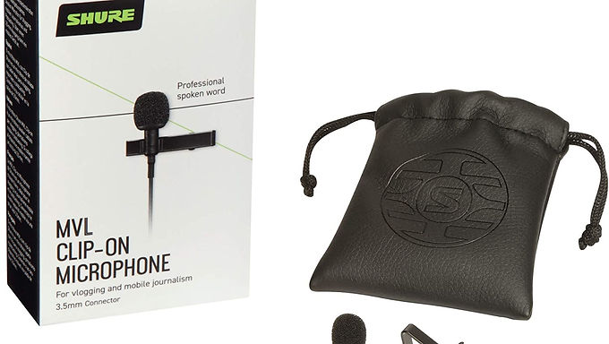 Shure MVL Çok Yönlü Kondenser Yaka Mikrofonu- Shure TR Garantili