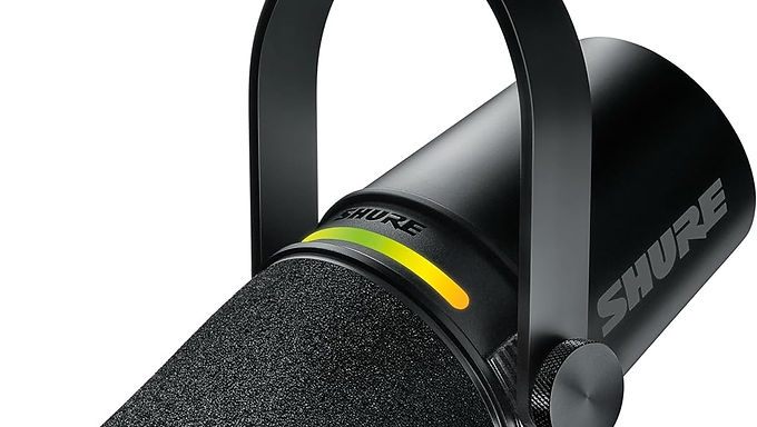 Shure MV7+ Siyah Podcast Mikrofonu - Türkiye Resmi Garantili