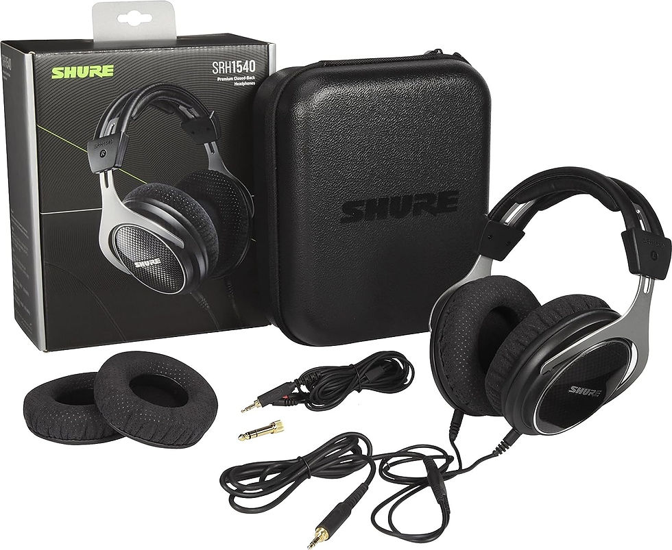 Küçük resim: SRH1540-BK Profesyonel Kapalı Tip Kulaklık