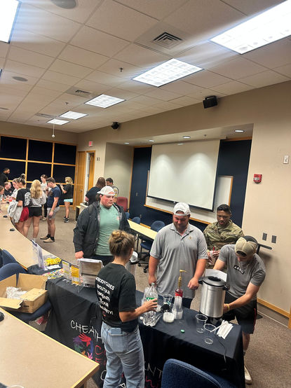Hydration Station at APSU for their Greek Life