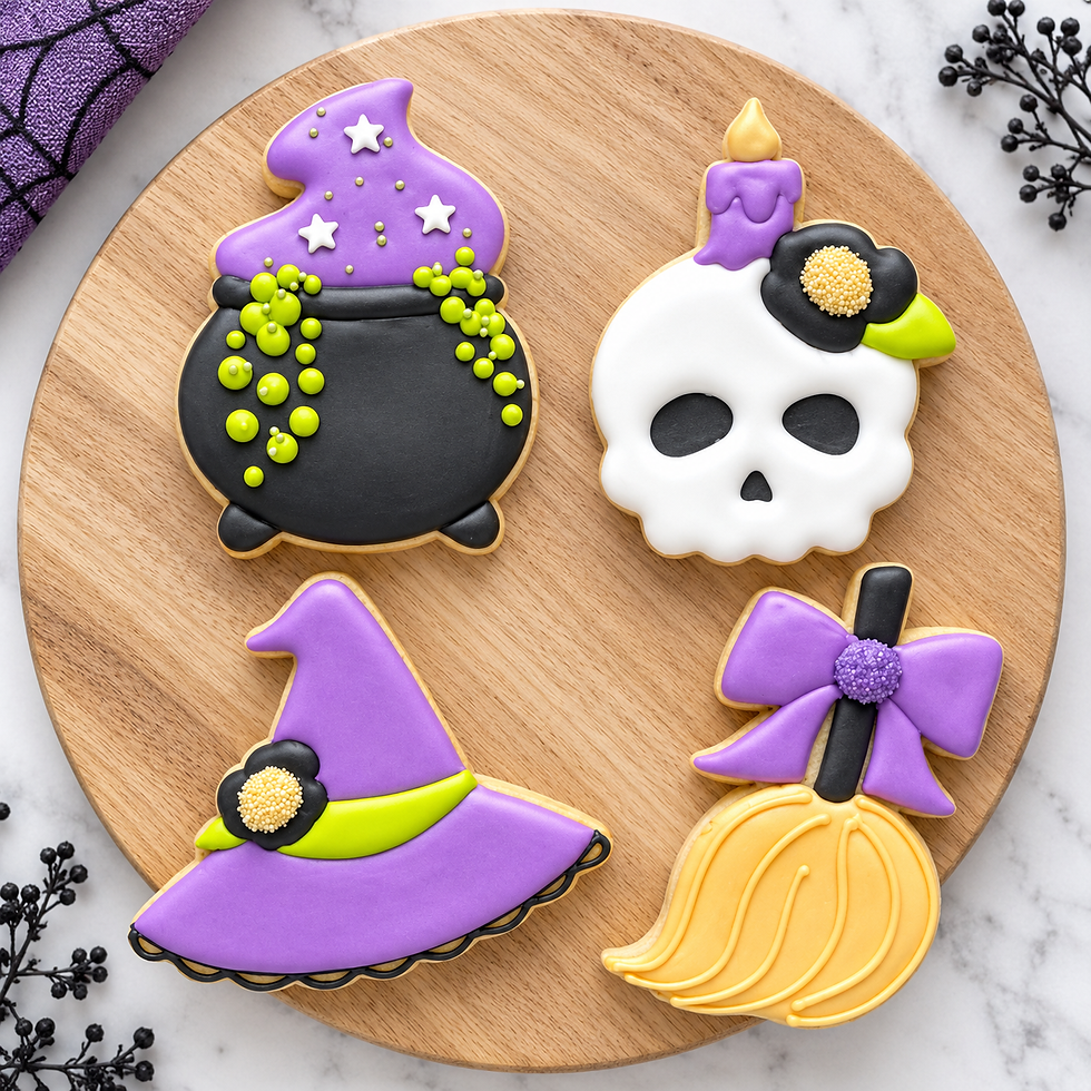 Jennifer’s Bewitched Birthday Cookie Party