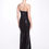 Thumbnail: Asymmetrical Ruched Foiled Jersey Gown