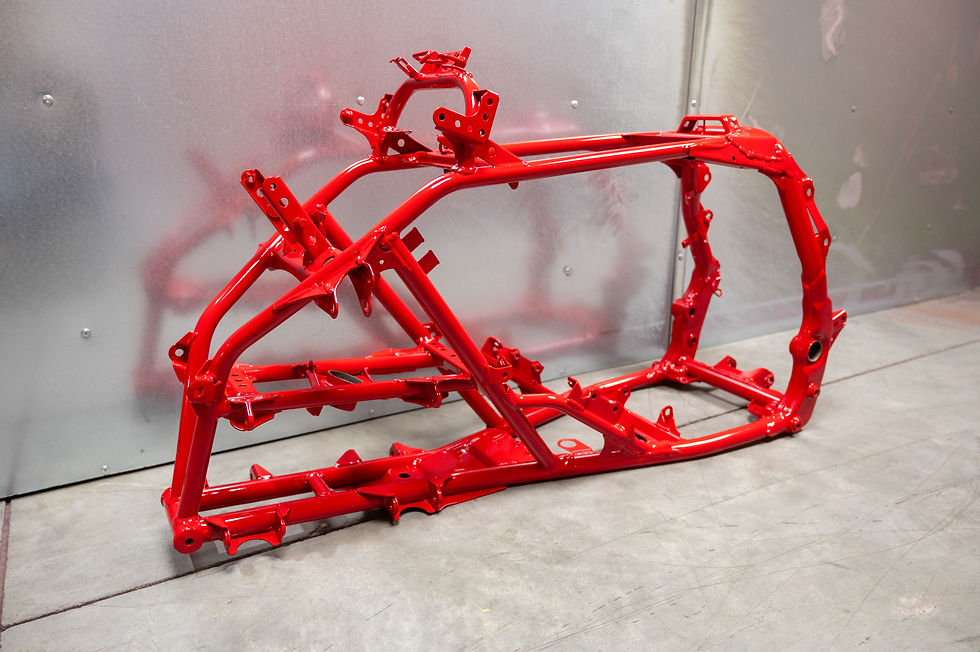 Red YFZ Frame