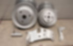 Polished Aluminum Pulleys