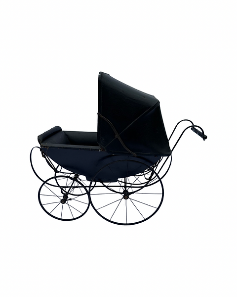 Vintage baby pram top