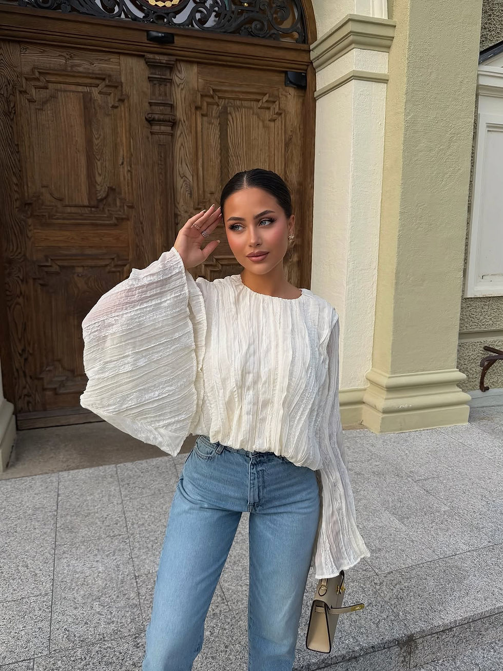Mein erster Look von _nakdfashion 🤍✨Mit meinem Code „AYLENA“ könnt ihr euch ganze 15% Rab
