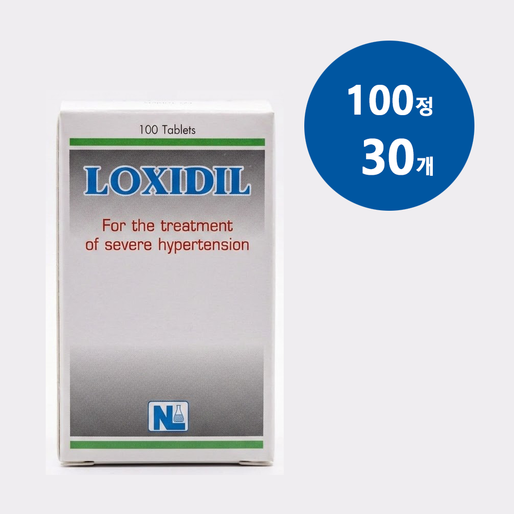 [공구특가] (녹시딜 제네릭) 먹는 미녹시딜 록시딜 Loxidil 5mg 100정 X 10개
