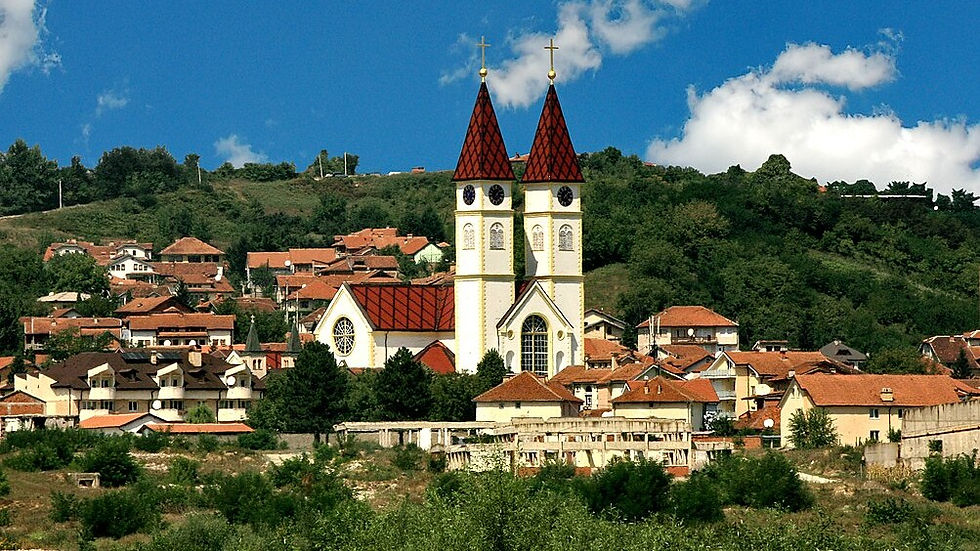 Catholic, church, religious site, architecture, Prizren