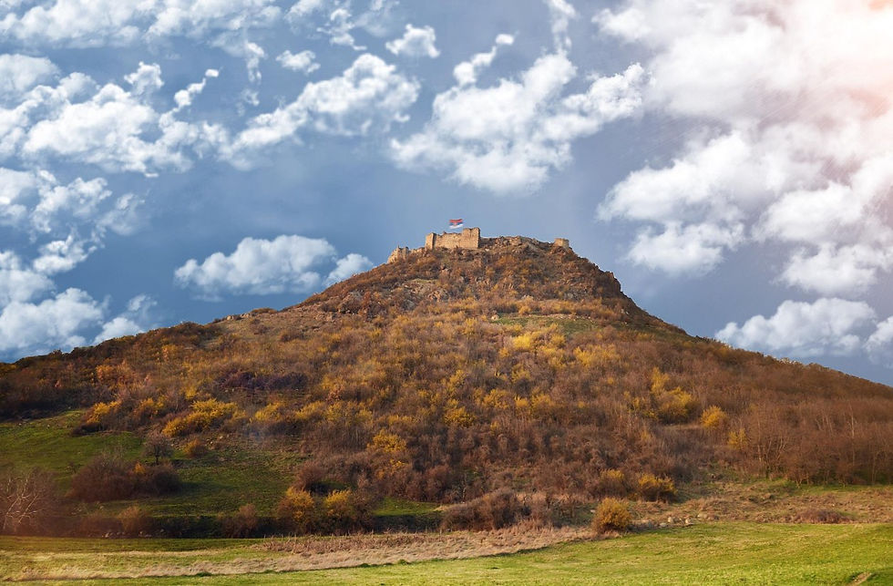 Zvečan Fortress Kosovo, Kalaja e Zveçanit, medieval castle Mitrovica