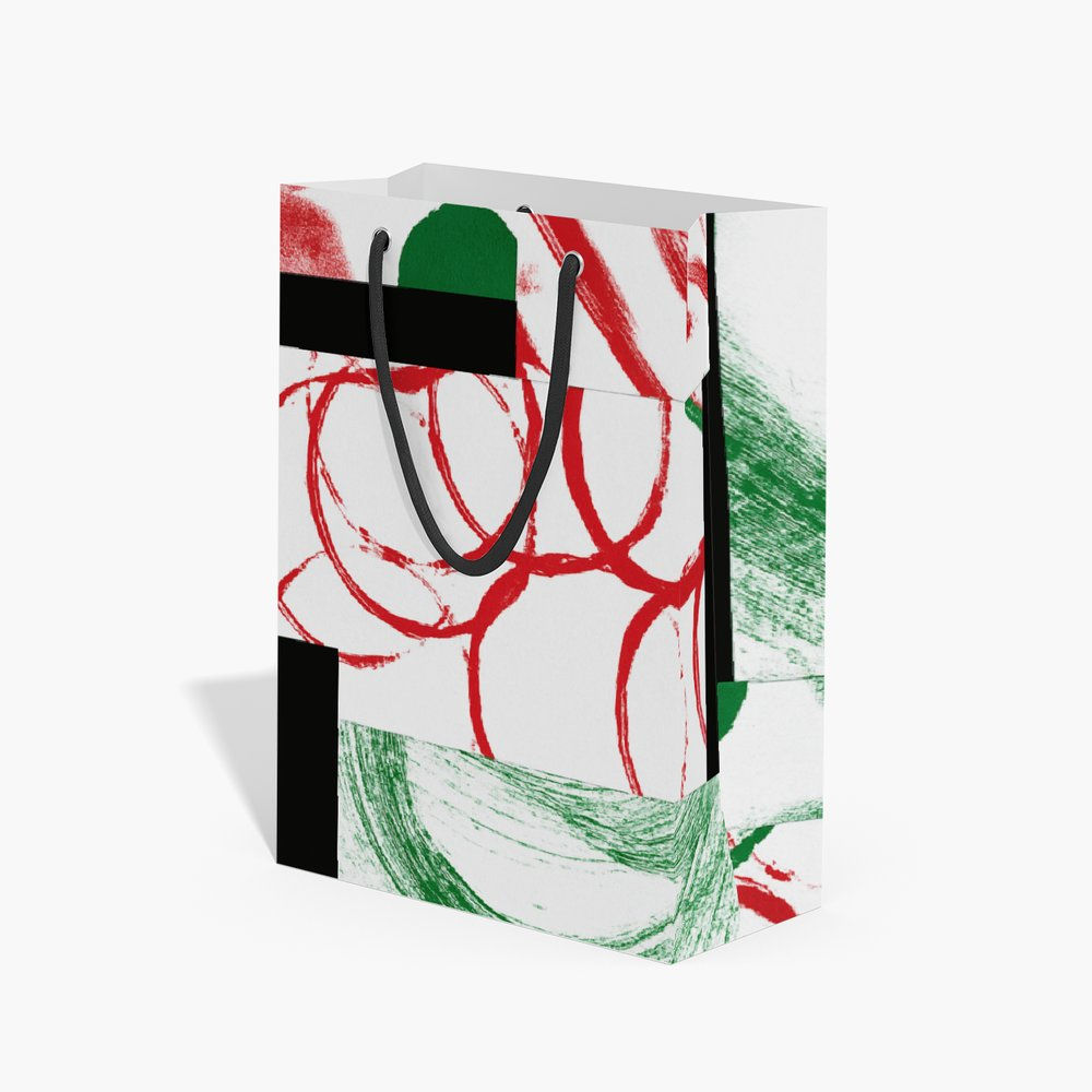 Holiday Abstract Gift Bag No. 2