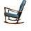 Thumbnail: Danish Modern Walnut Rocking Chair by IB Kofod Larsen