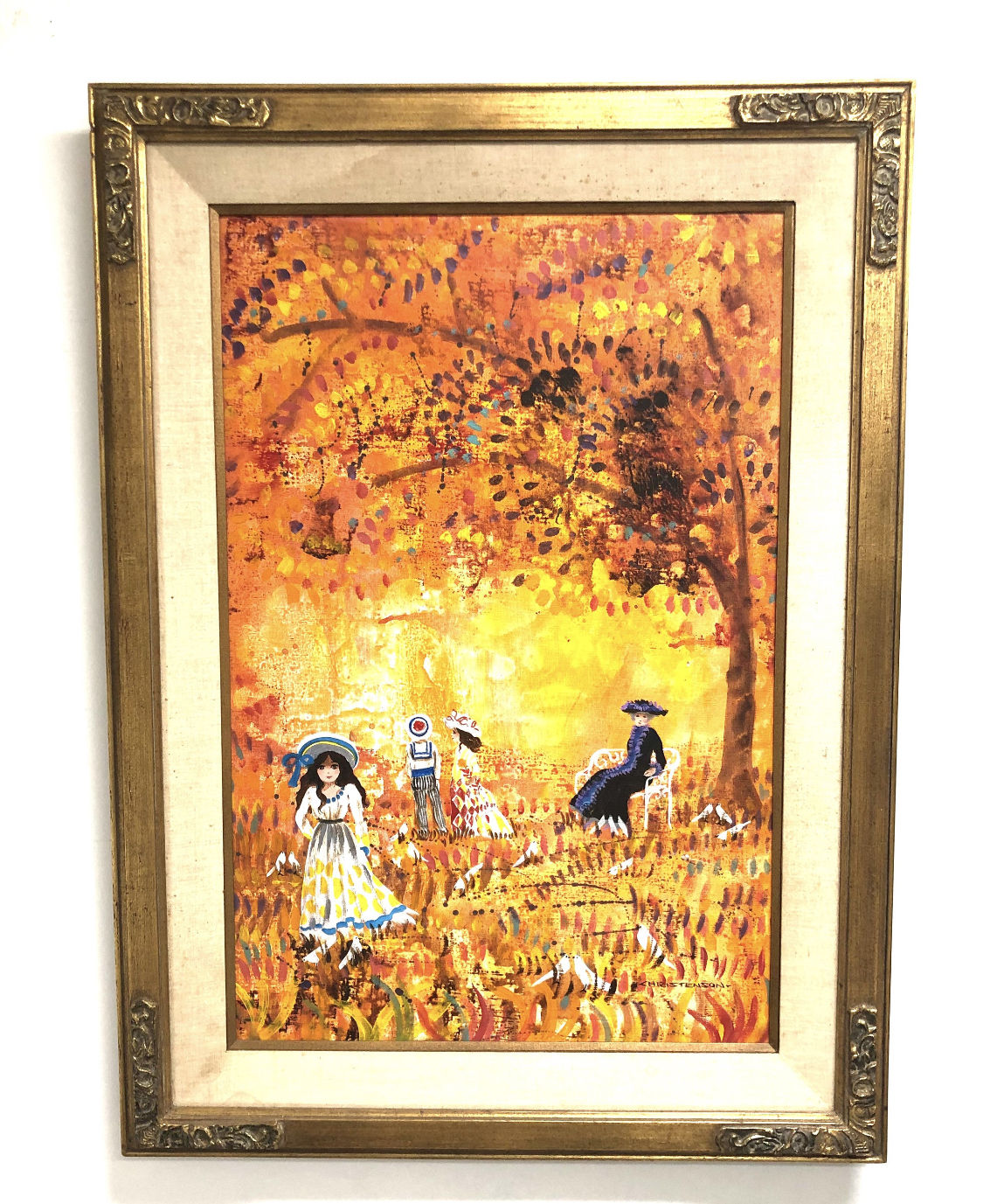 Framed Canvas Painting by Christenson