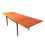 Thumbnail: Mid Century Danish Modern Teak Draw Leaf Dining Table