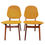 Thumbnail: Set of Four Danish Teak Dining Chairs by Arne Hovmand-Olsen