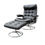 Thumbnail: Vintage Ekornes Stressless Recliner & Ottoman – Mid Century Modern Chrome Base