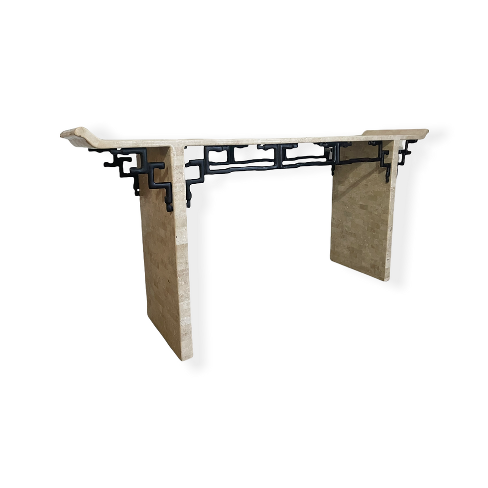 Maitland Smith Console Table circa 1970s