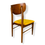 Thumbnail: Set 4 Mid Century Modern Oak & Walnut Dining Chairs