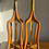 Thumbnail: Pair MCM Wooden Tall Table Lamps