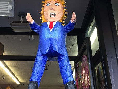 Donald Trump. Best Selling Piñata In The Mission.