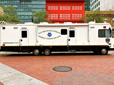 SF Car Of The Day: The Not So Mobile Command Unit.
