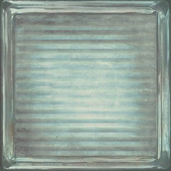 GLASS BLUE BRICK