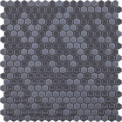 GLAZE MINI HEXAGON GREY
