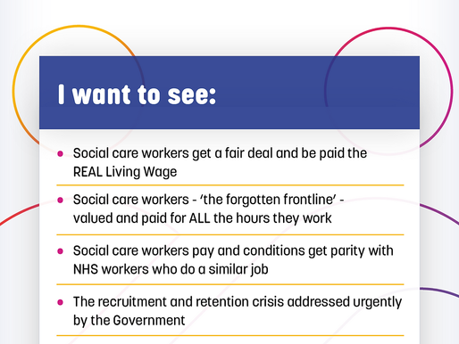 Time for action on Social Care - Sign the petition!