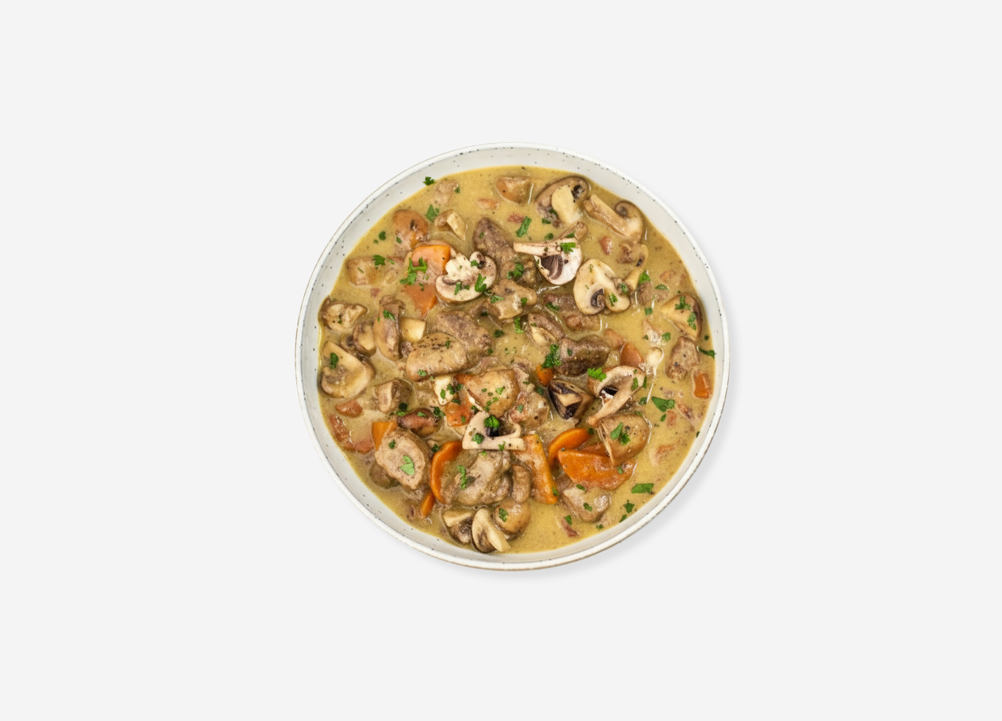 Émincé de filet de porc et légumes