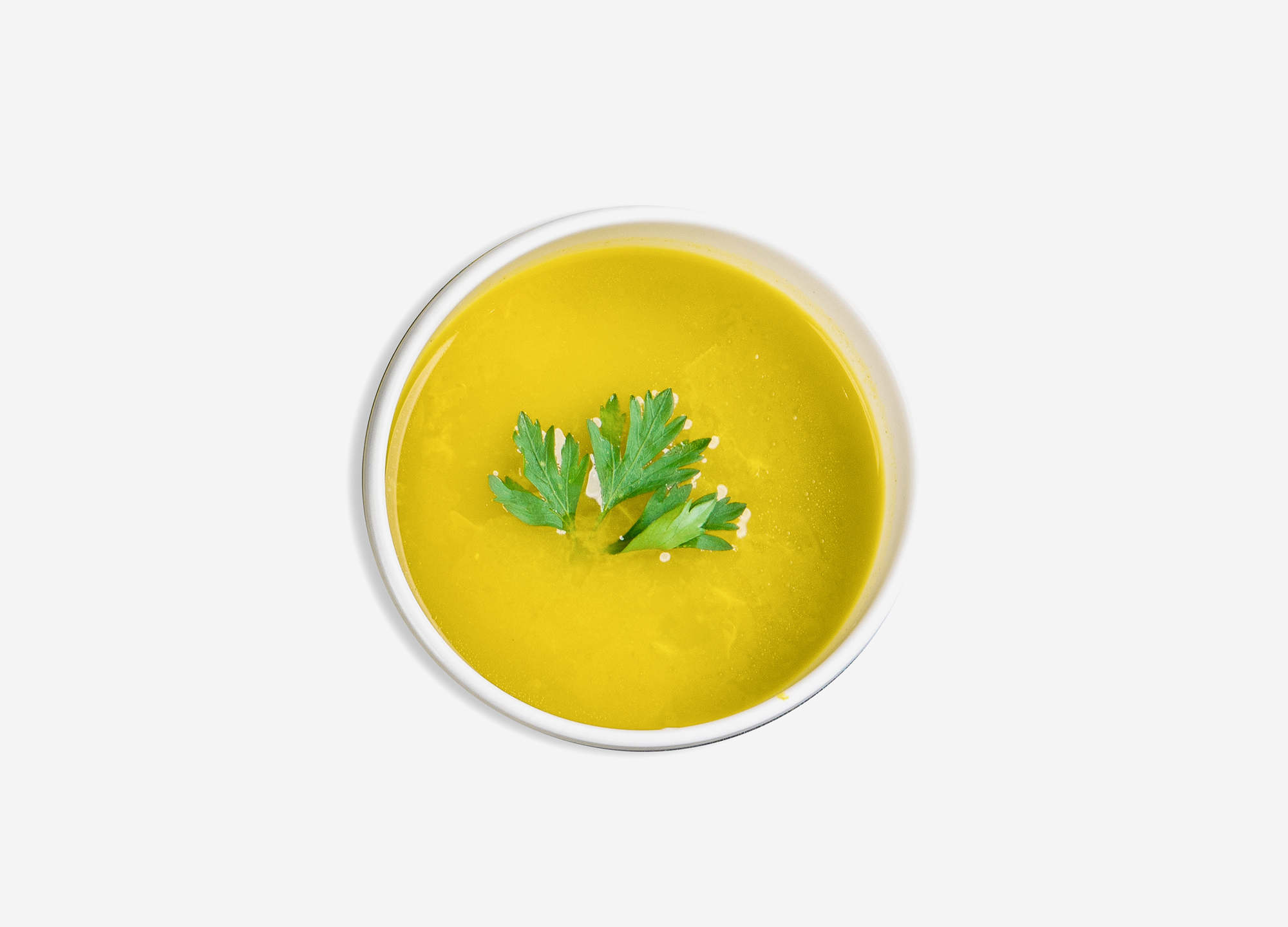 Potage de brocoli et carottes