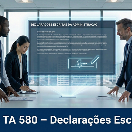 NBC TA 580 – Declarações Escritas: Responsabilidade, Evidência e Salvaguarda do Auditor