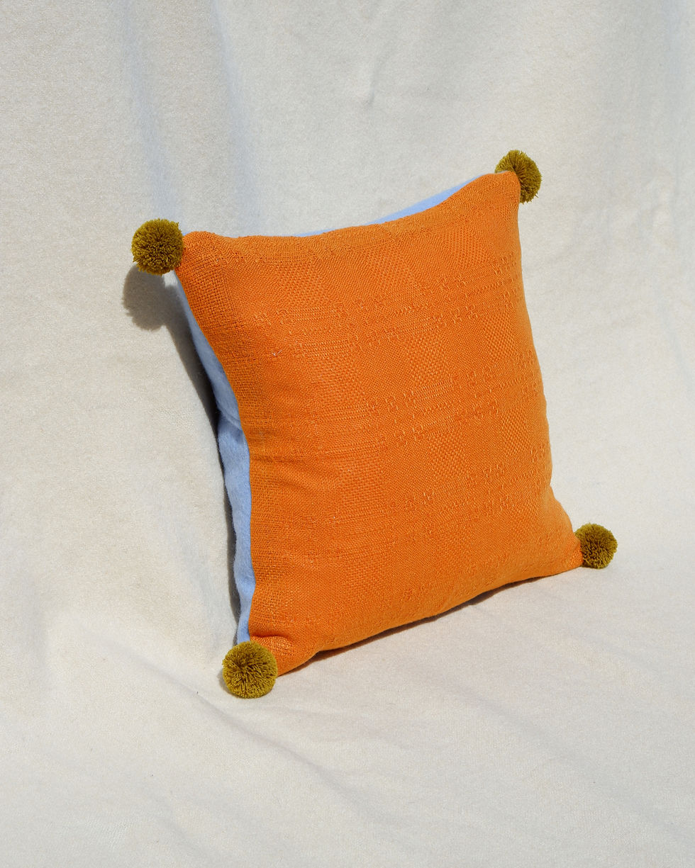 Thumbnail: foraged colour cushions