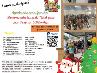 Campanha para arrecadação de Cesta Básica de Natal