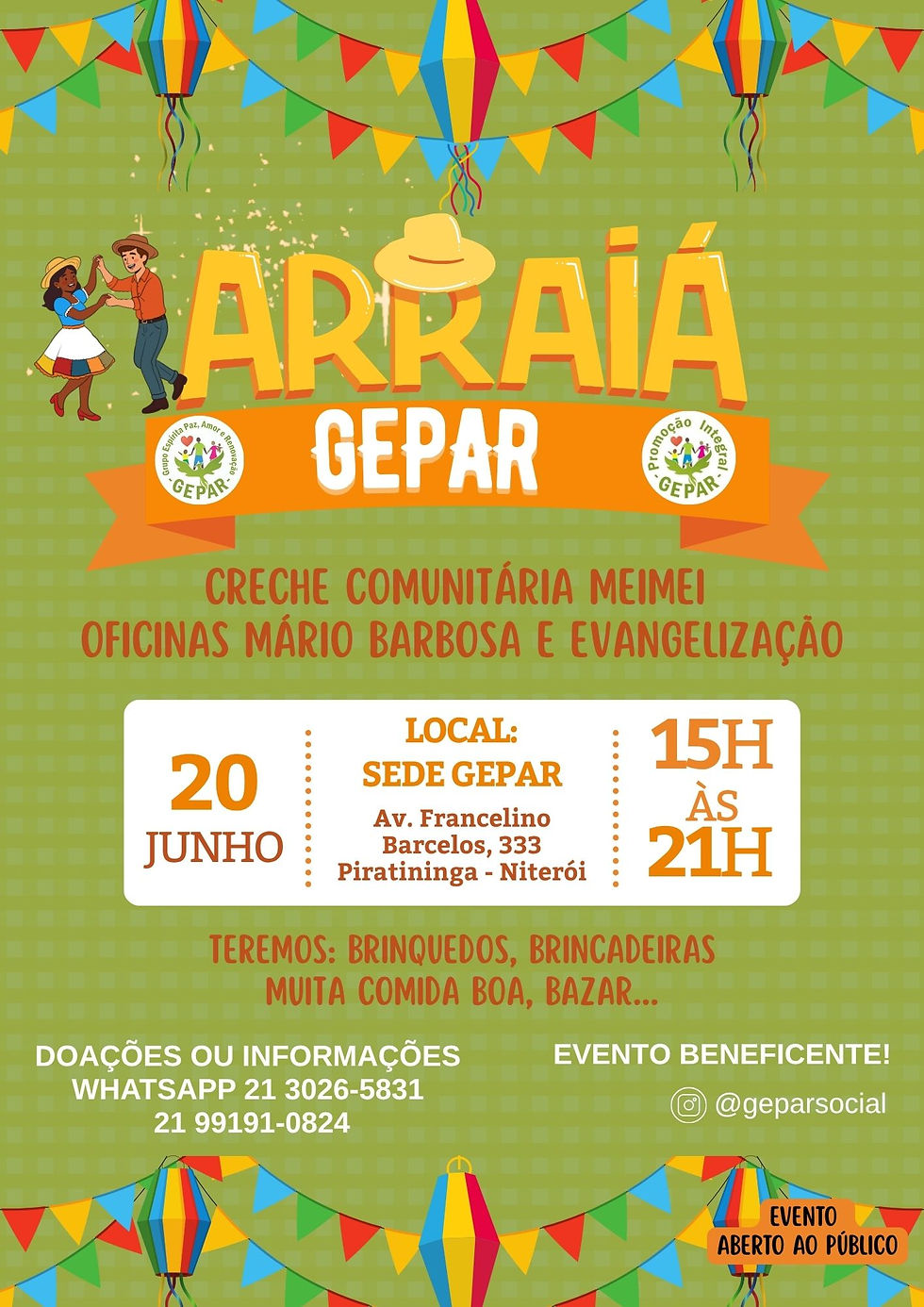 FESTA JUNINA DO GEPAR